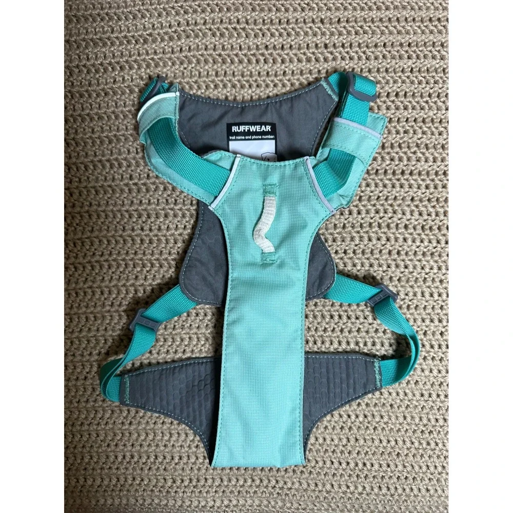Ruffwear Front Range Dog Harness Teal Turquoise Medium Padded No Pull Reflective